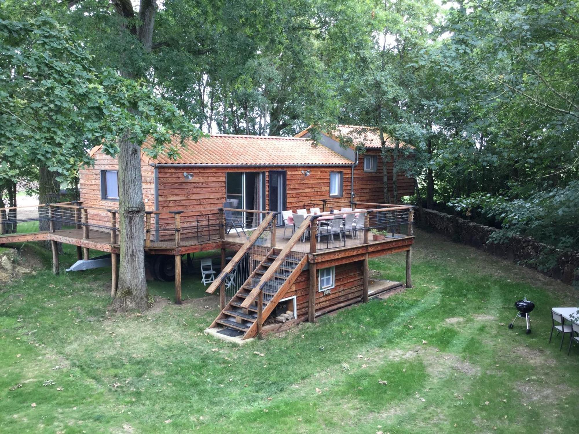 Colibri Loc - Insolite - 3 Etoiles - Parc - Etang - Familles - Soiree Ok Brigne Εξωτερικό φωτογραφία